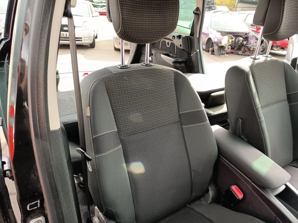 Renault Grand Scenic 3 original Sitz vorn rechts Beifahrer Stoff grau Bj 2009