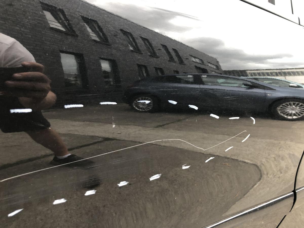 Mercedes E Klasse S211 T&uuml;r hinten rechts Fondt&uuml;r T-Modell 197 Obsidianschwarz