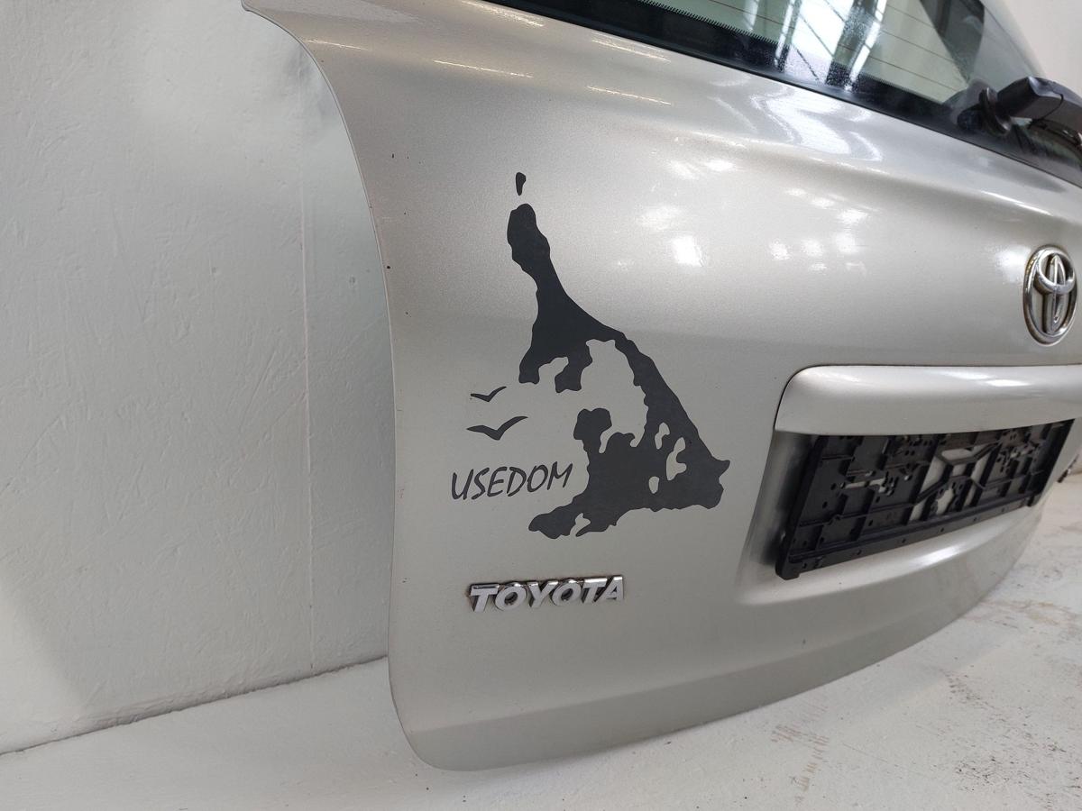 Toyota Avensis T25 Kombi Heckklappe Klappe Deckel hinten 1C0 Radiant Silver Met