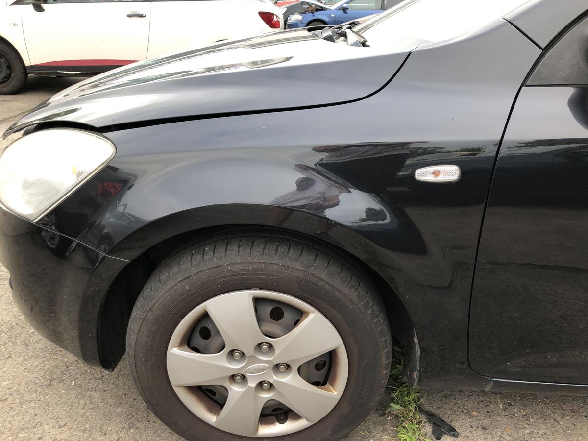 Kia Ceed SW Typ ED Kotfl&uuml;gel vorn links Fahrerseite 1K Black Pearl