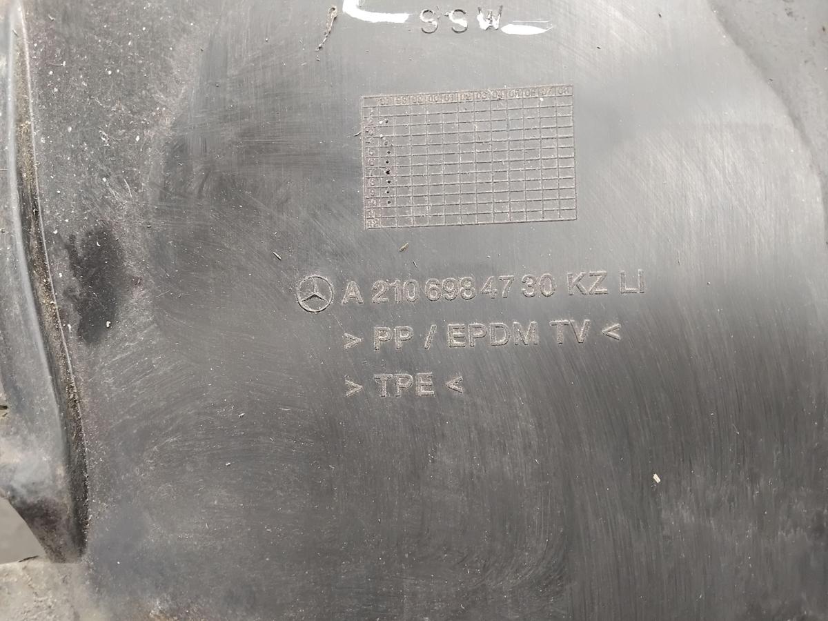 Mercedes E Klasse W210 original Radhausschale vorn links Plastik schwarz BJ1997