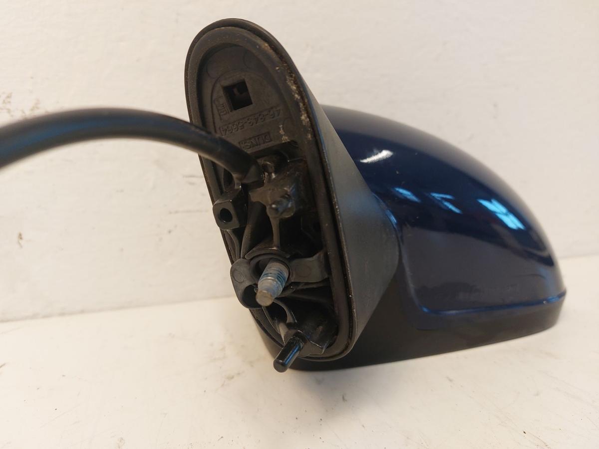 Opel Corsa D Au&szlig;enspiegel links R&uuml;ckspiegel Spiegel elektrisch Z20Z Royalblau