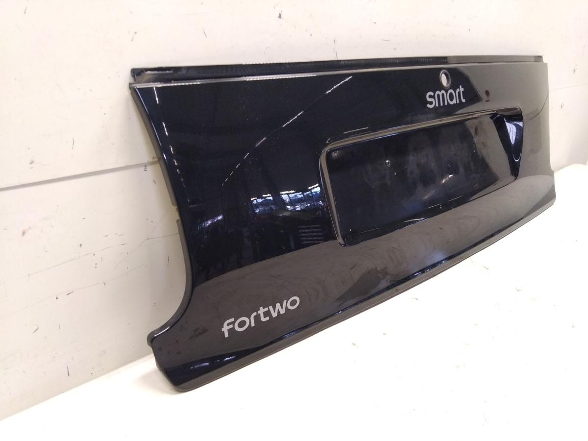 Smart 450 City Coupe Fortwo Beplankung Heckklappe unten EA4 Jack Black BJ2007