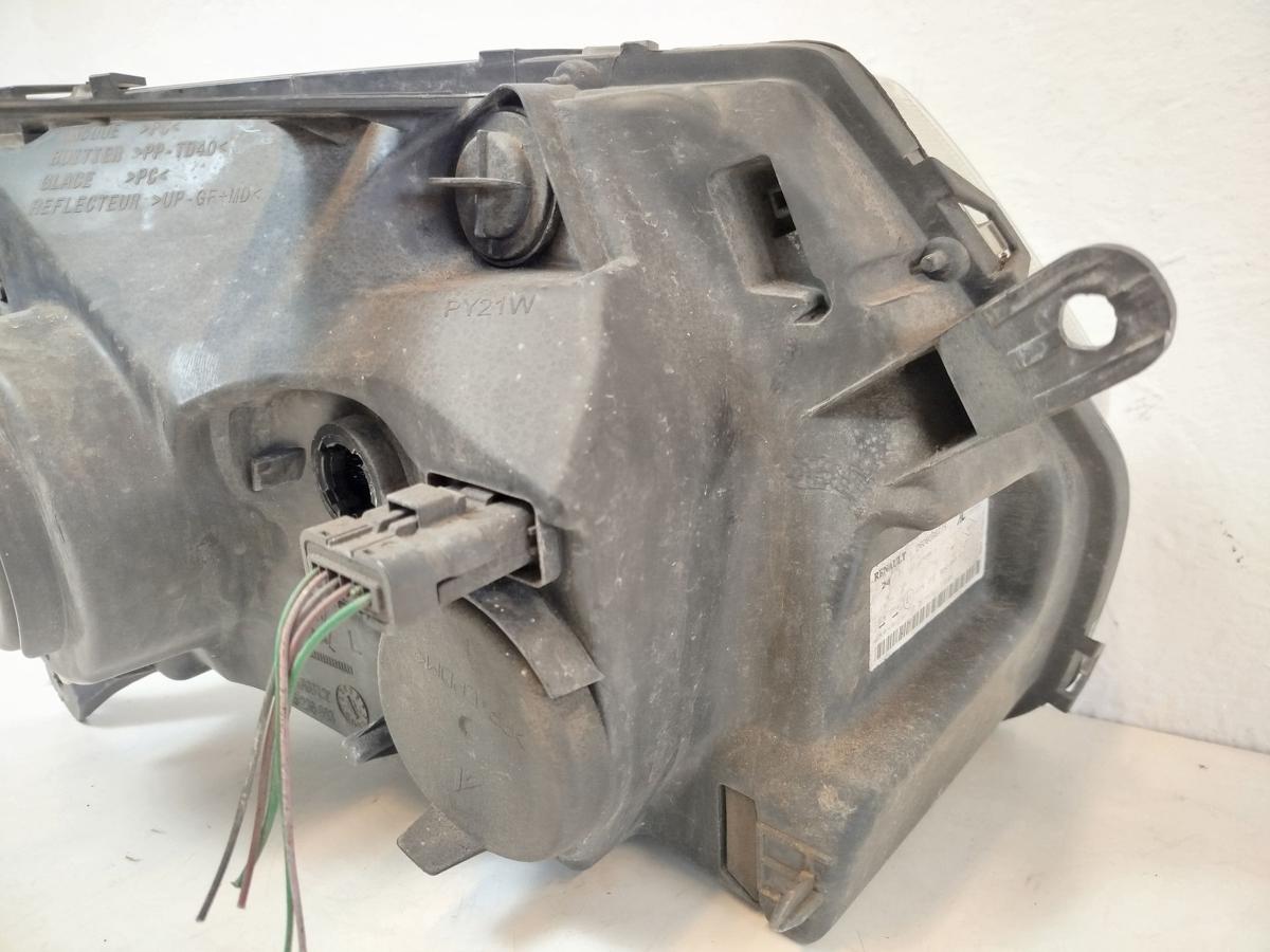 Dacia Duster 1 Typ HS Scheinwerfer links Frontscheinwerfer schwarze Version OEM