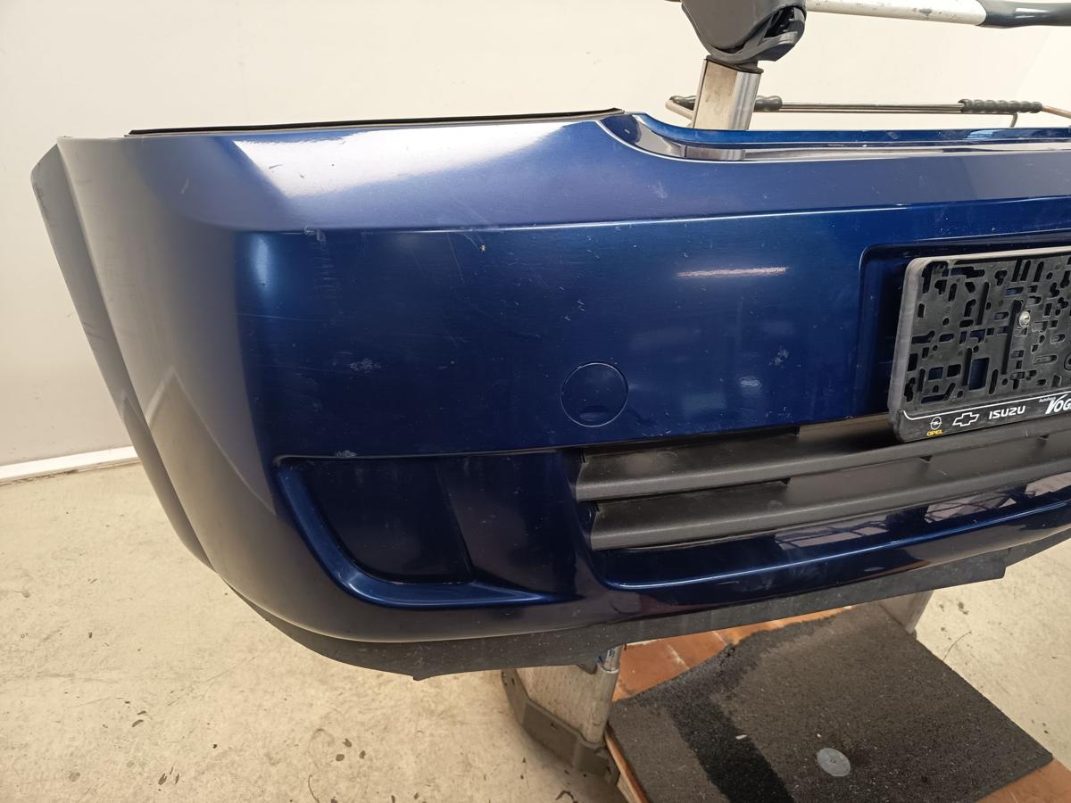 Opel Meriva A original Sto&szlig;stange vorne Z21B Ultrablau Mica Baujahr 2004