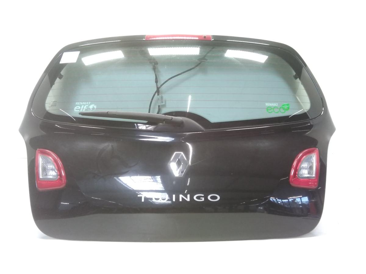 Renault Twingo 2 Heckklappe schwarzmetallic NV676 Facelift mit Scheibe BJ2012