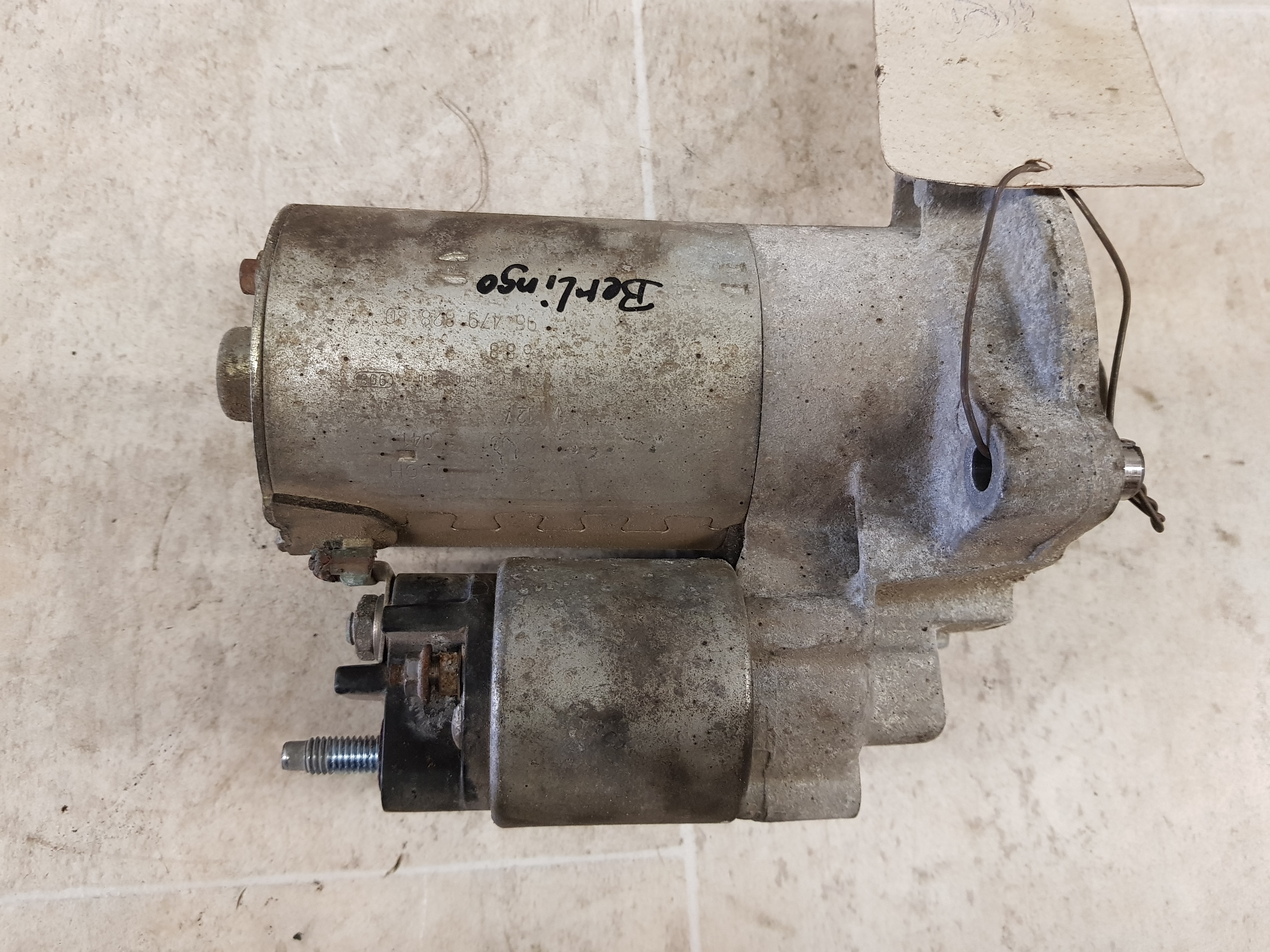 Citroen Berlingo BJ07 Anlasser Starter 1.3 55KW 9647982880 Bosch