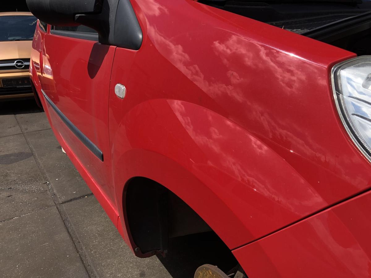 Renault Twingo II original Kotflügel rechts Seitenteil 727 Spanischrot Bj 2009