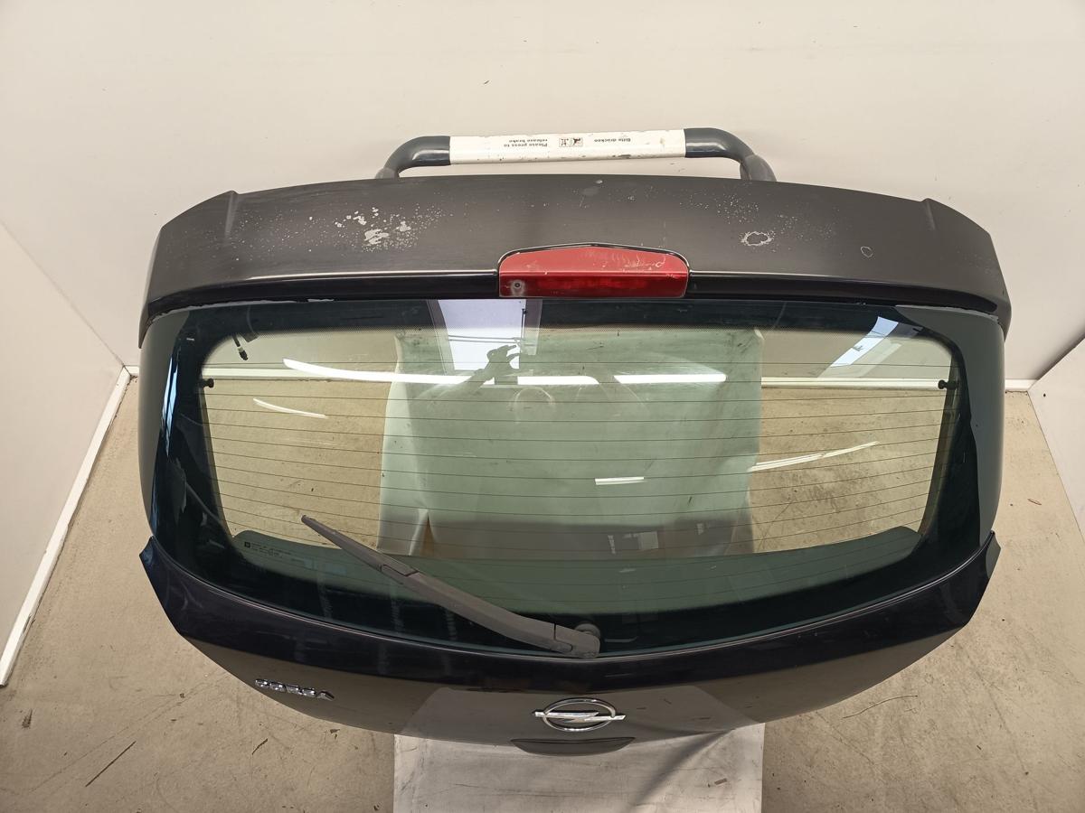 Opel Corsa D orig Heckklappe mit Scheibe Kofferraum 5trg Z20R Schwarz Bj 2009