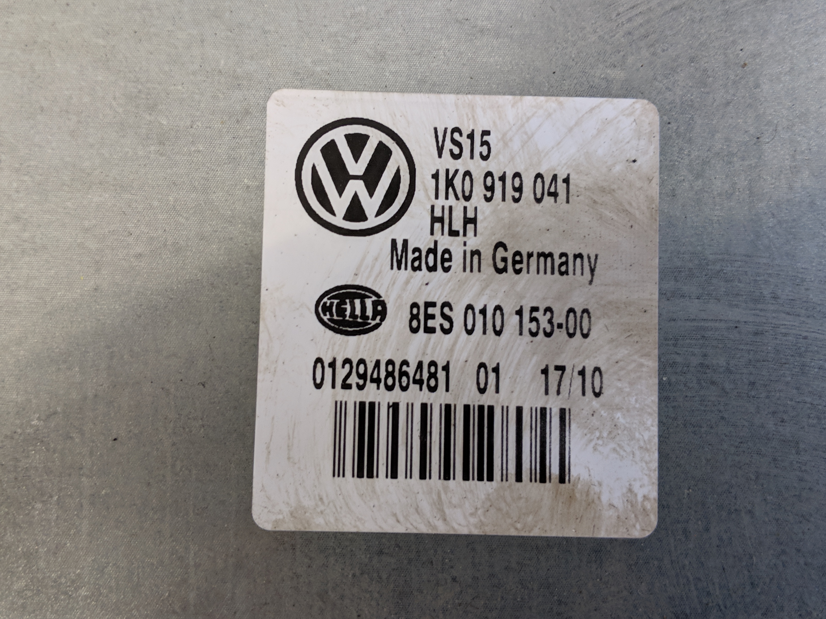 VW Sharan 7N Bj.10 original Spannungswandler 1K0919041