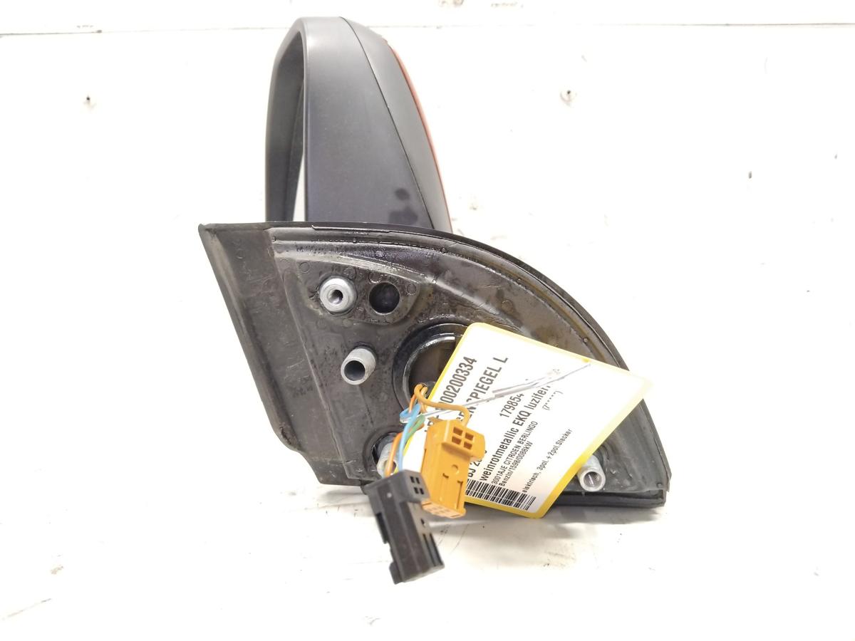 Citroen Berlingo 2 orig Au&szlig;enspiegel links elektrisch 3+2pol BJ2010 EKQ luziferrot