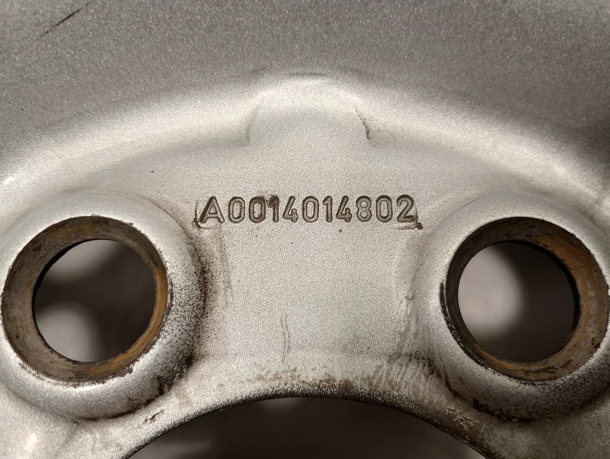 VW Crafter original Felge Stahl 16 Zoll A0014014802 Baujahr 2015
