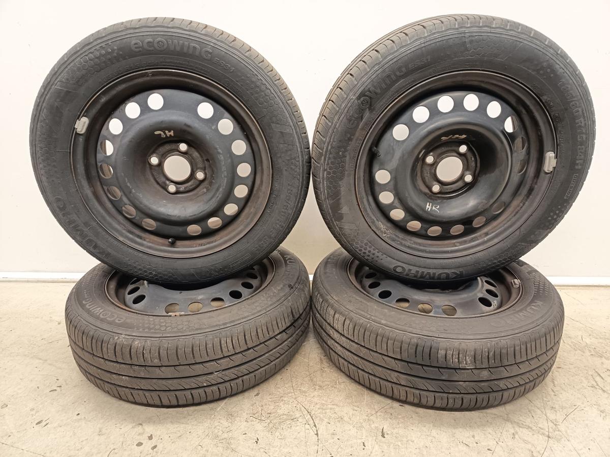 Opel Meriva A original Stahlfelgensatz mit Reifen 6x15 ET43 Baujahr 2004