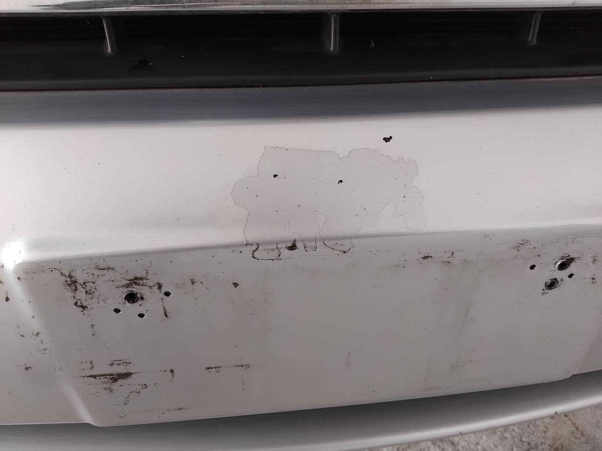 Kia Carnival III MB original Stossfänger Stoßstange vorn 6C Diamantsilber BJ2007