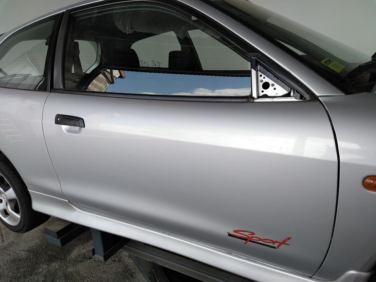 Mitsubishi Colt CJ0 Facelift Tür vorn rechts Beifahrertür silber A69 Bj.1999