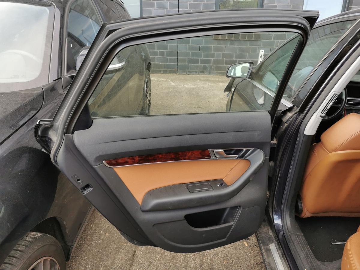 Audi A6 4F Tür Autotür Fondtür Rohbautür hinten links Limo LZ7Q Austerngrau TEXT