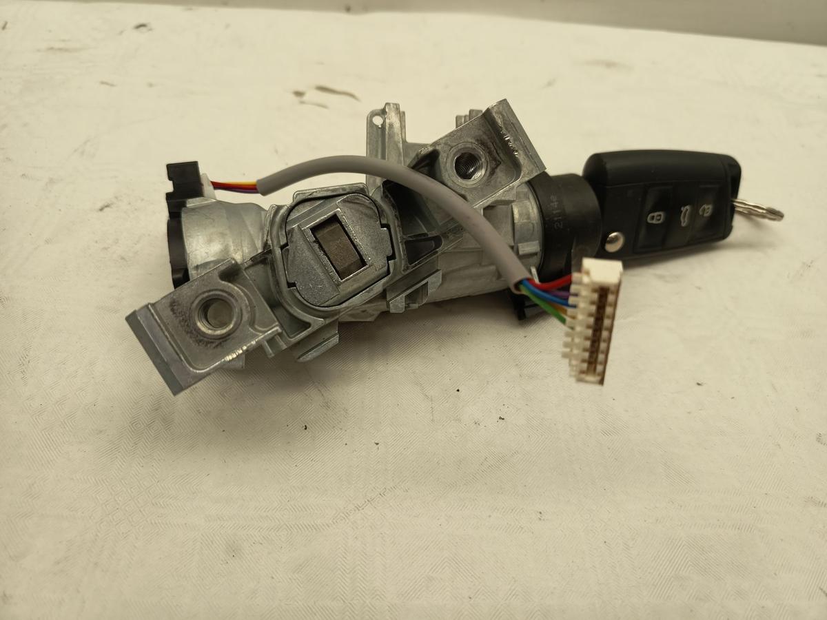 Seat Leon 5F original Z&uuml;ndschloss mit Schl&uuml;ssel 1K0905851 Baujahr 2014