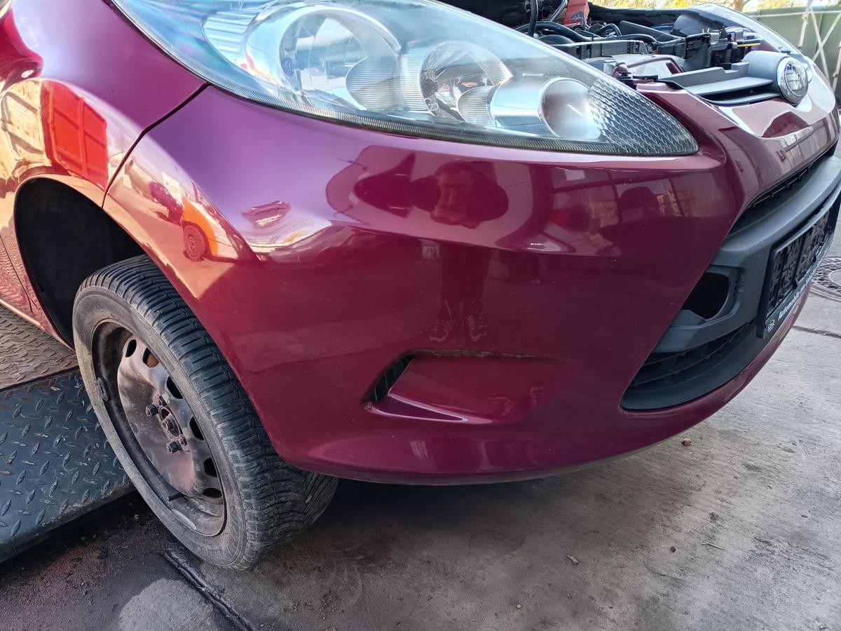 Ford Fiesta MK7 original Sto&szlig;stange vorne Hot Magenta vor Facelift Bj 2009