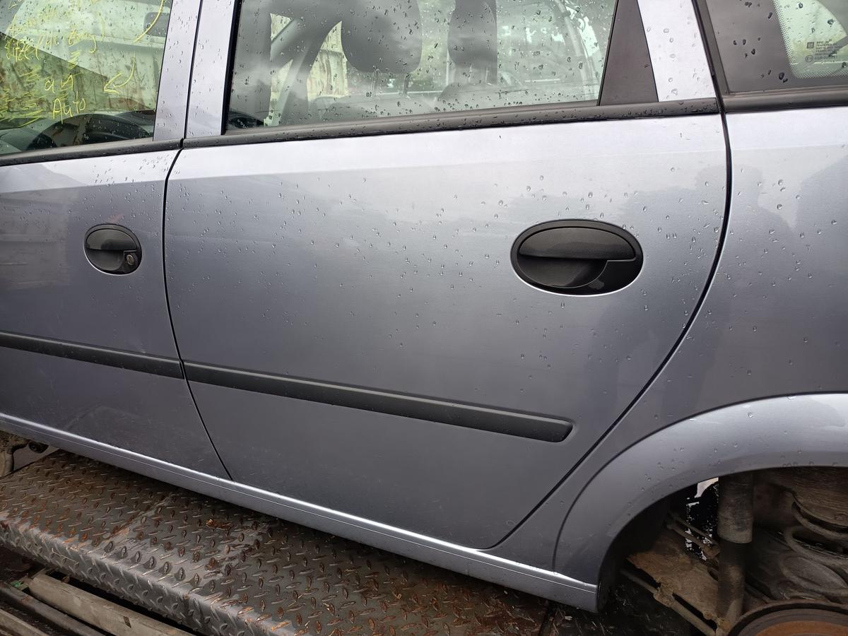 Opel Meriva A orig Tür hinten links Fahrerseite Z163 Silber Bj 2003