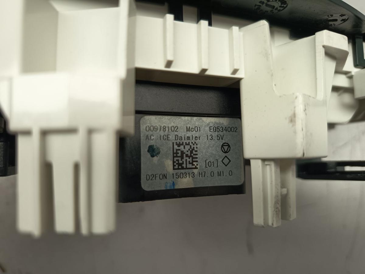 Smart Fortwo 451 original Heizungsbet&auml;tigung manuelle Klima Bj 2016