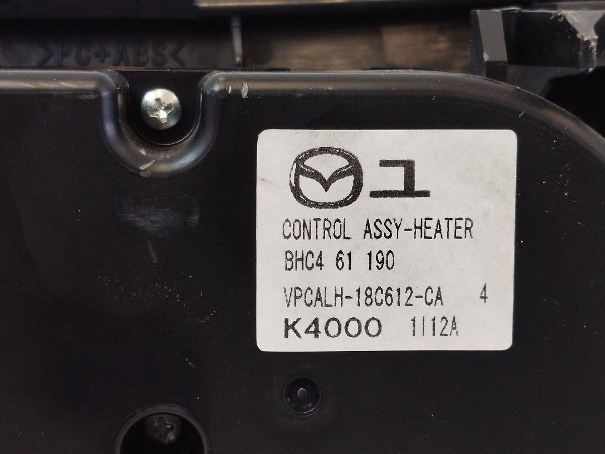 Mazda 3 BL Klimabedienteil Heizungsregulierung Klimaautomatik Heizungsregler OE