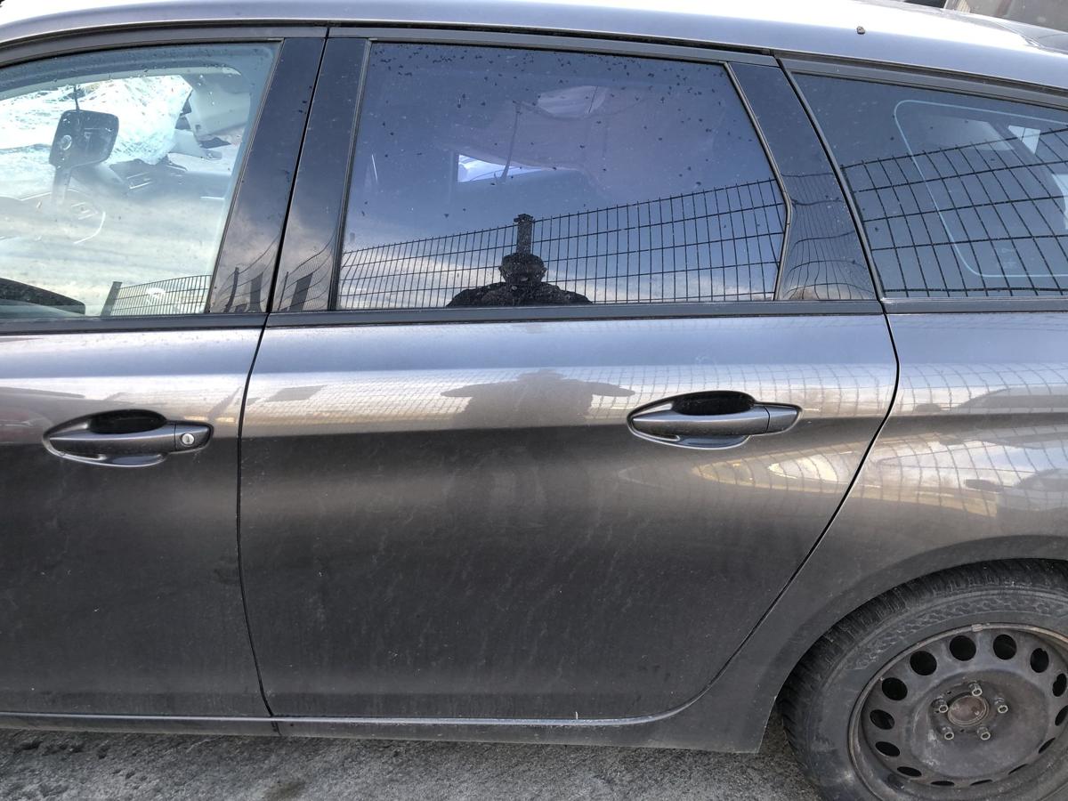 Peugeot 308 SW T9 Tür hinten links Fondtür KKS Moka grau Rohbau Kombi