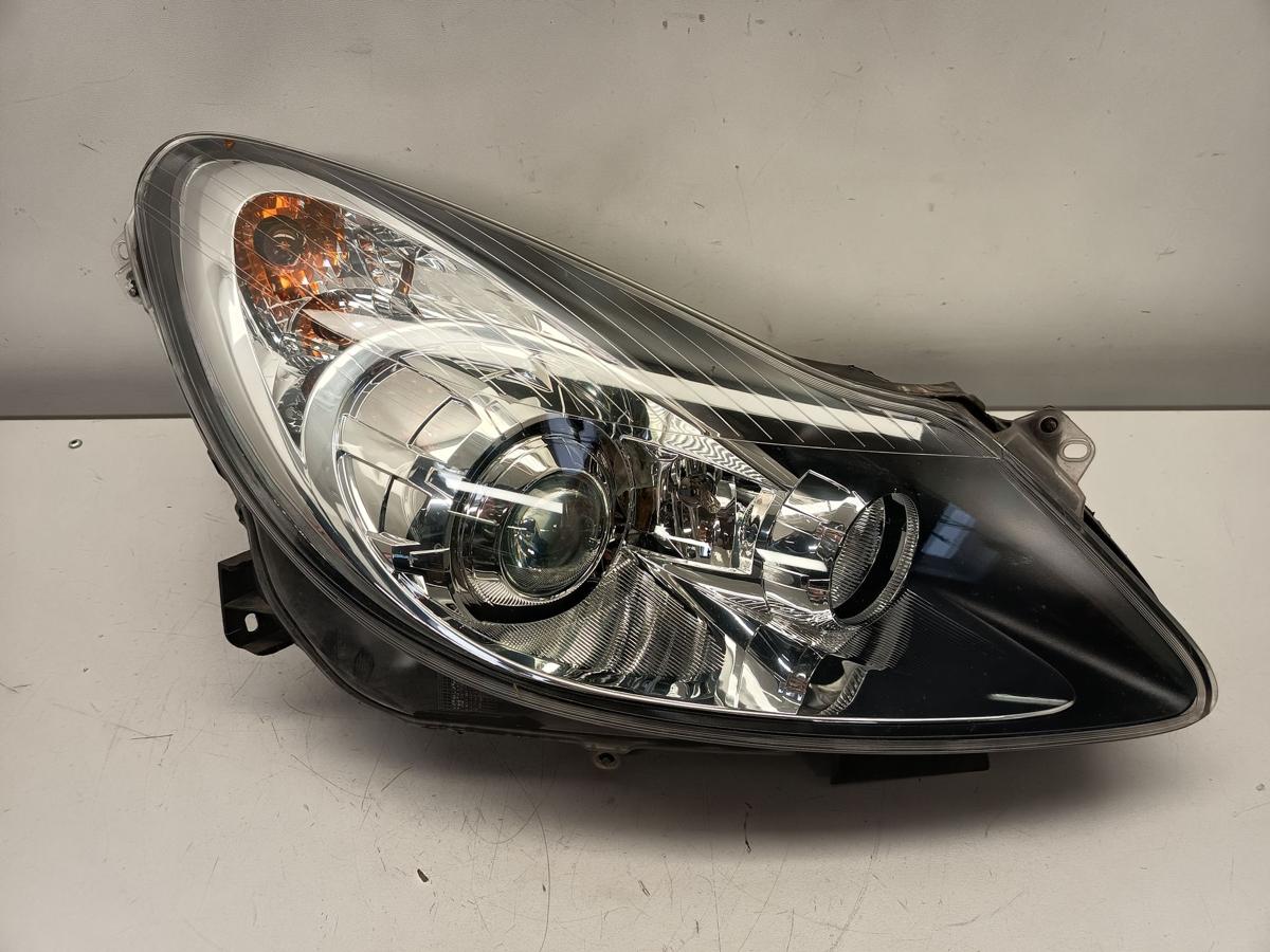 Opel Corsa D original Scheinwerfer mit Kurvenlicht links Haupt Front Bj 2009