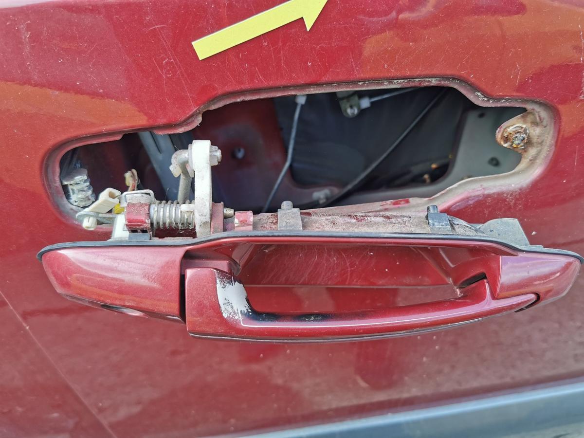 Kia Sorento JC Beifahrertür Tür Autotür Rohbautür vor rechts R9 Ruby Red TEXT