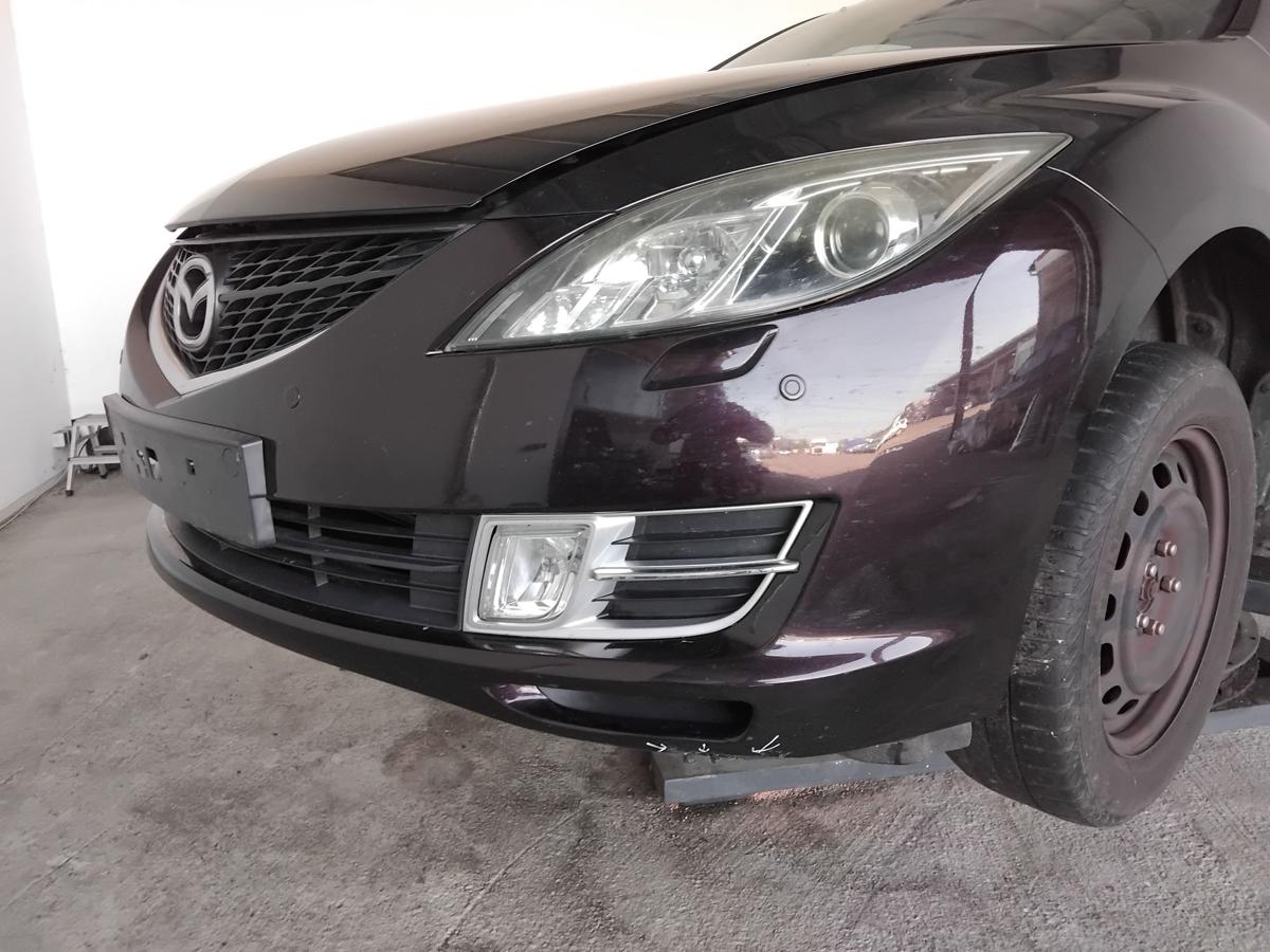 Mazda 6 II GH orig Sto&szlig;f&auml;nger Sto&szlig;stange vorn mit SRA PDC BJ2010 besch&auml;digt