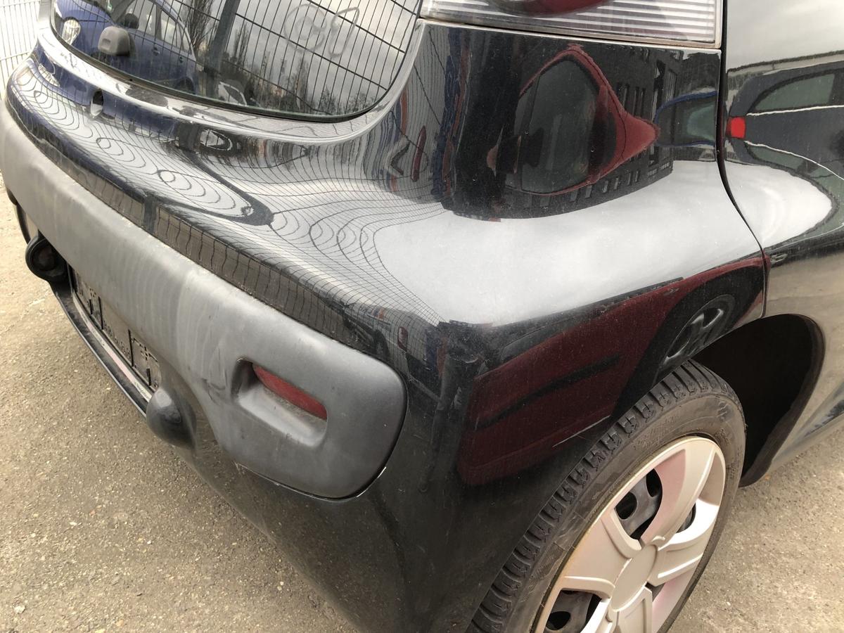 Citroen C1 Typ P Sto&szlig;f&auml;nger hinten Hecksch&uuml;rze Hecksto&szlig;stange EXY Onyx schwarz