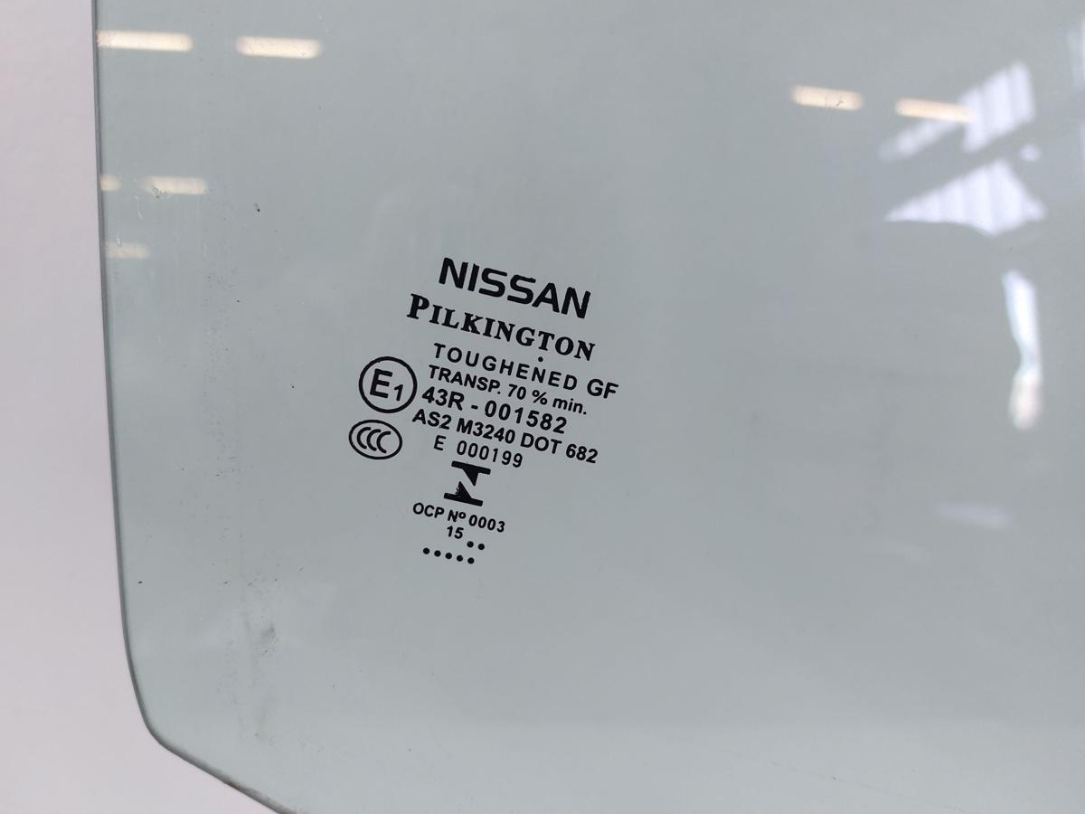 Nissan Qashqai J11 T&uuml;rscheibe vorn rechts Seitenscheibe Beifahrert&uuml;r Colorglas