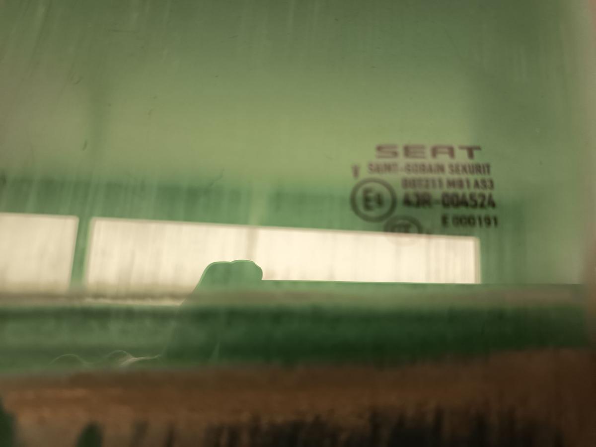 Seat Leon ST 5F original T&uuml;rscheibe hinten links Fahrer Bj 2015