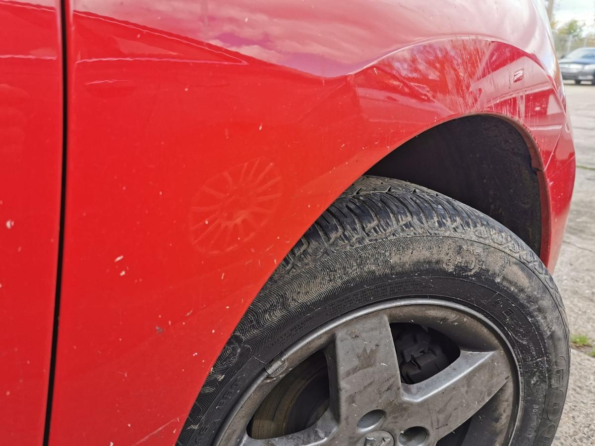 Peugeot 207 SW WE Kotflügel Fender Seitenwand vorn rechts KKN Rouge Aden