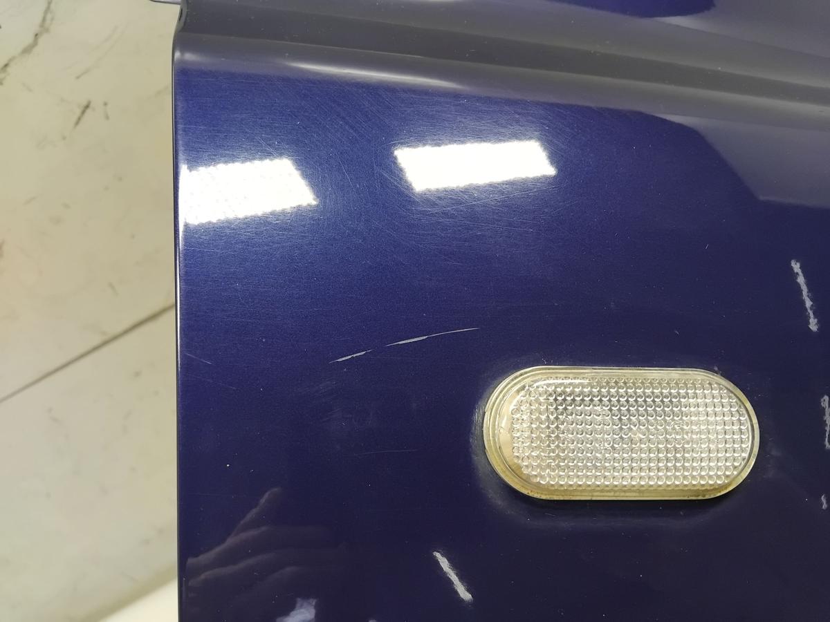 Nissan Micra K12 original Kotfl&uuml;gel vorn rechts BW6 Dark Blue Metallic BJ2003