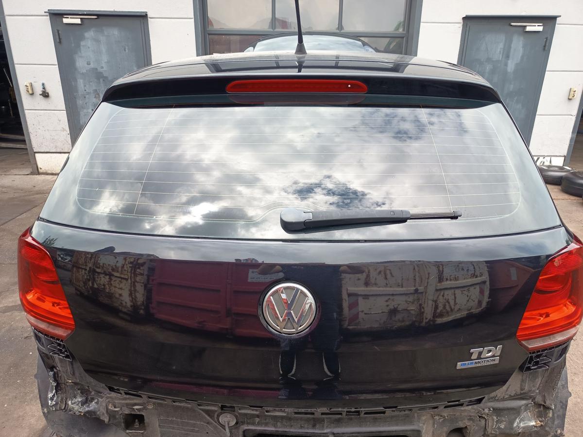 VW Polo V 6R original Heckklappe mit Scheibe C9X Deep Black Bj 2012