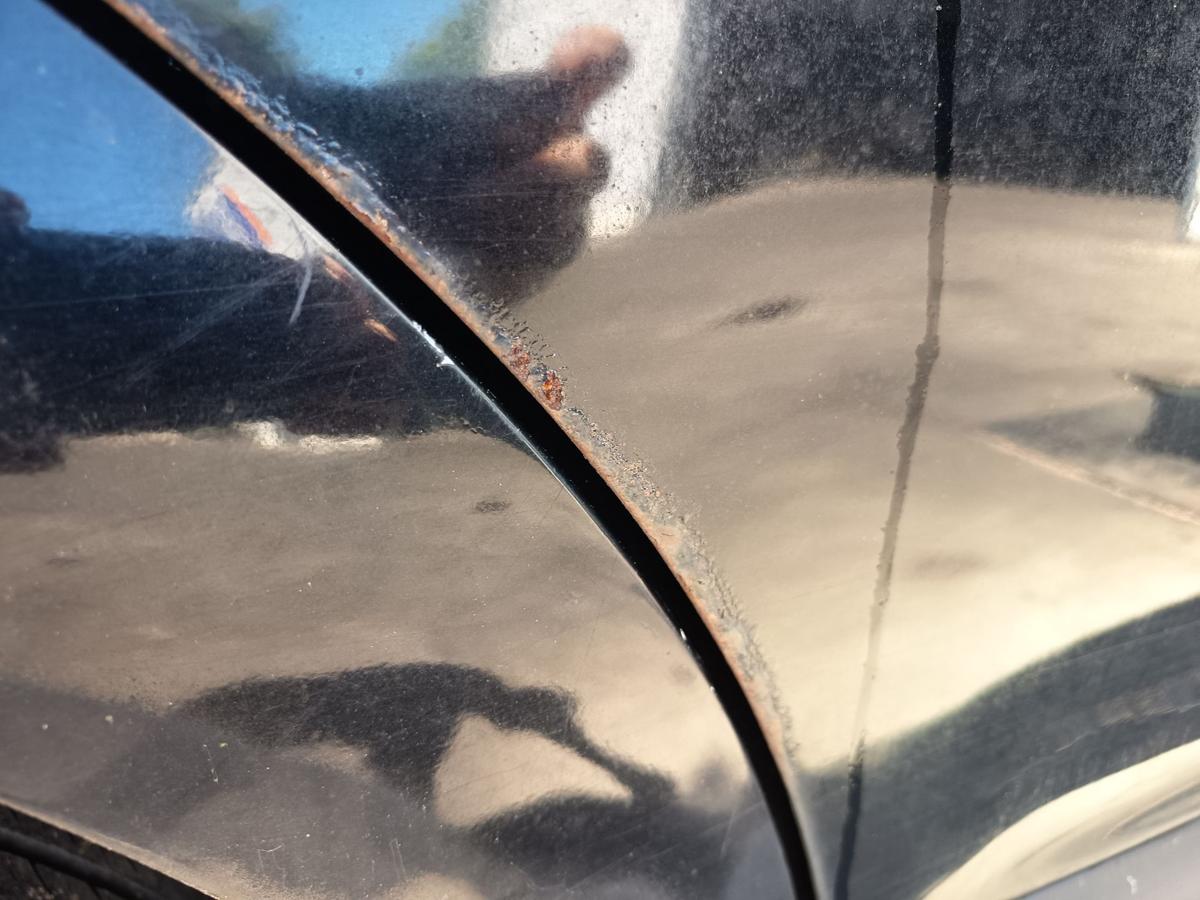 Citroen C4 5t&uuml;rig original T&uuml;r hinten rechts Fond Rohbau KTV Perla Nera Bj 2009