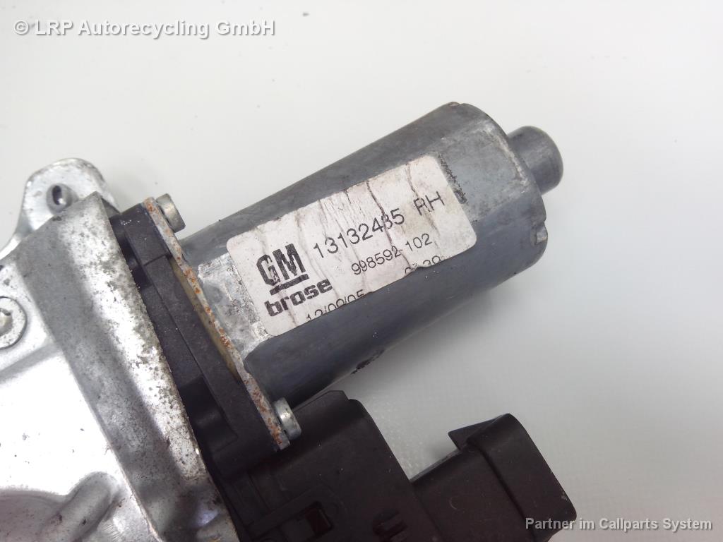 Opel Zafira B BJ2005 elektrischer Fensterheber T&uuml;r vorn rechts 13132221 Brose 2912000316