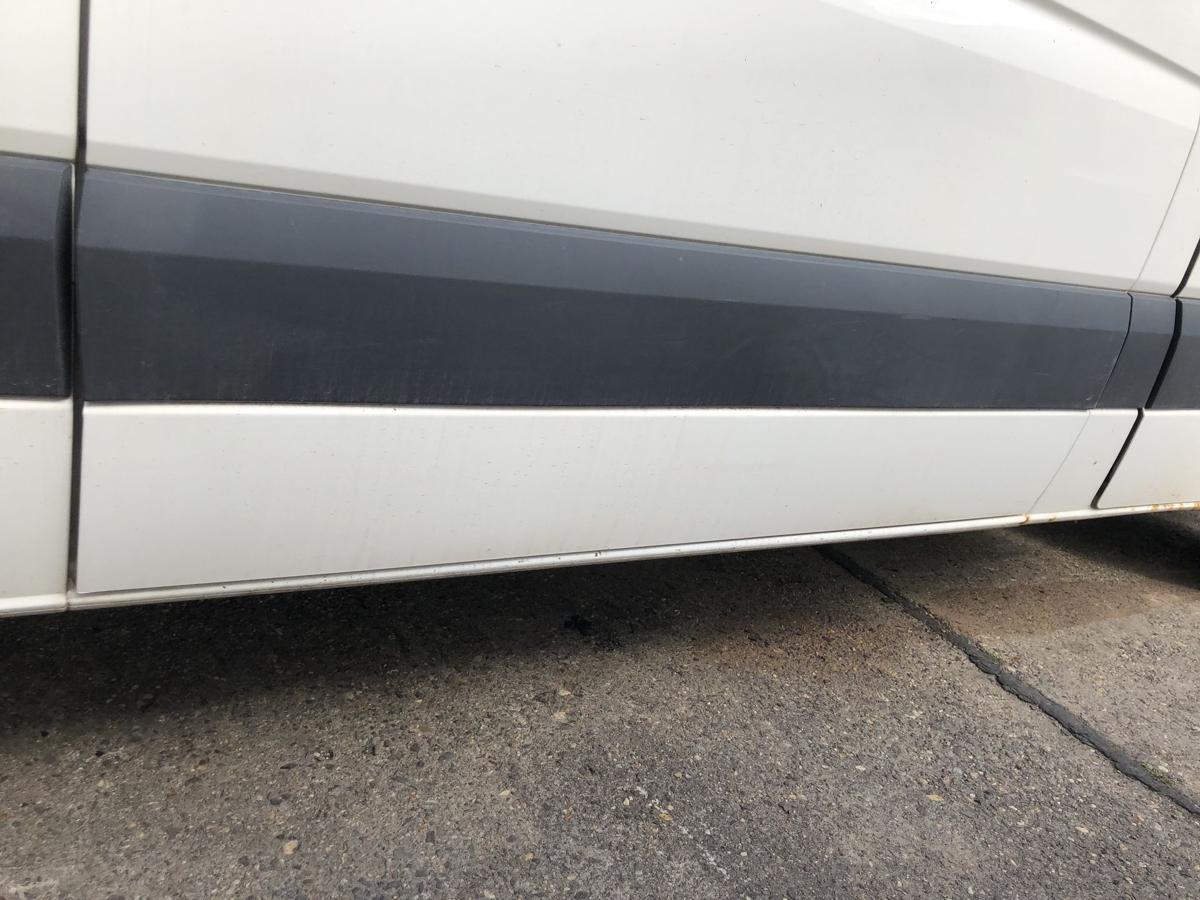 VW Crafter 35 2E Kasten Schiebetür rechts ohne Scheibe Hochdach LB9A weiss