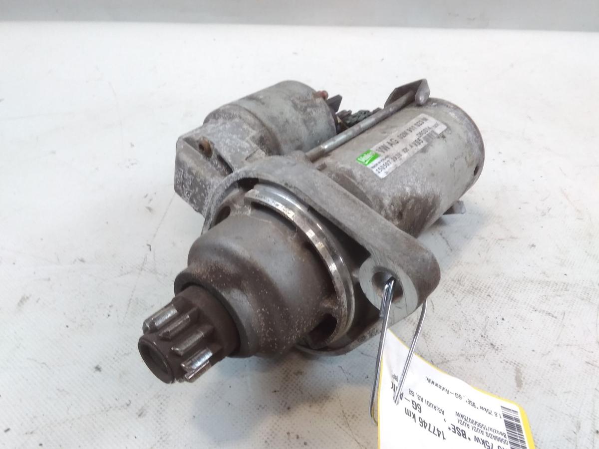 Audi A3 8P original Anlasser Starter 02M911023M D6GS14 1.6 75kw BSE BJ2007