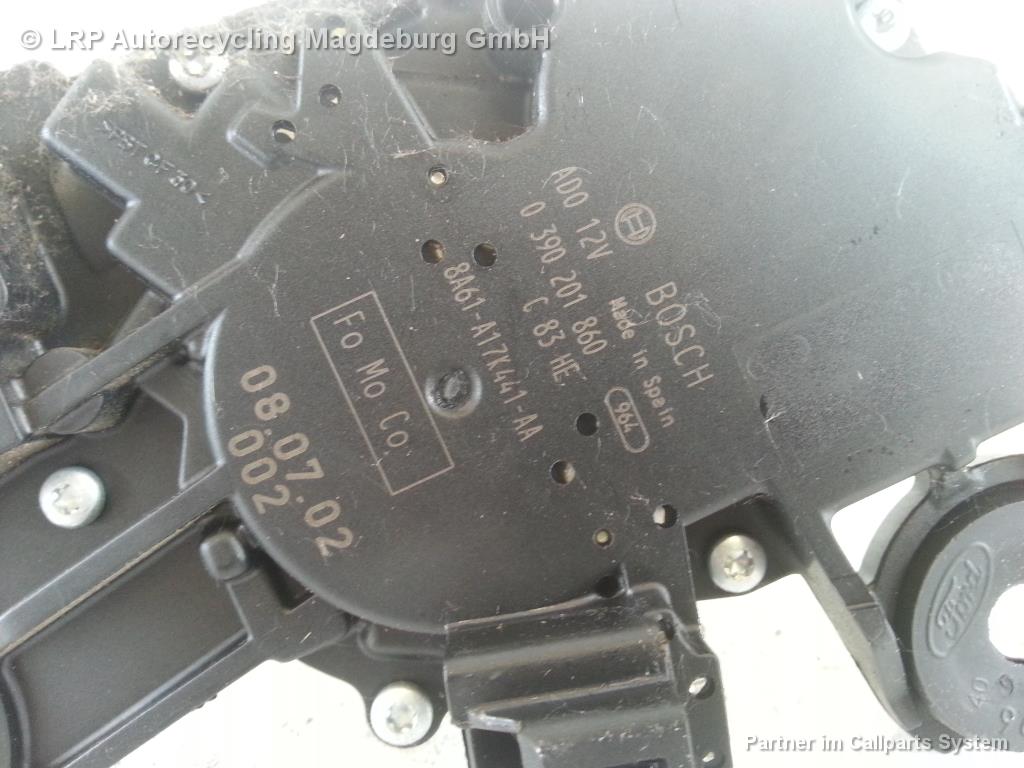 Ford Fiesta MK7 JA8 Heckwischermotor 8A61A17K441AA Bosch