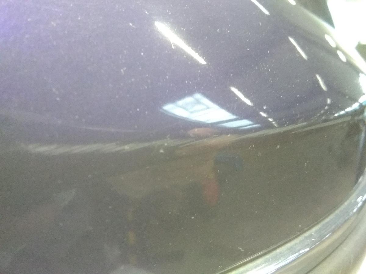 Mitsubishi Space Star DG0 original Stoßfänger Stoßstange vorn dunkelblau BJ2003