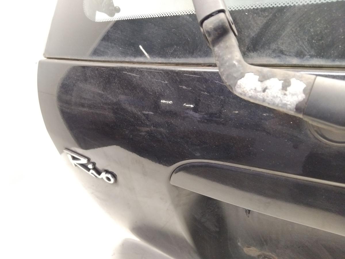 Kia Rio DC Heckklappe MIDNIGHT BLACK Fliessheck mit Scheibe BJ2004