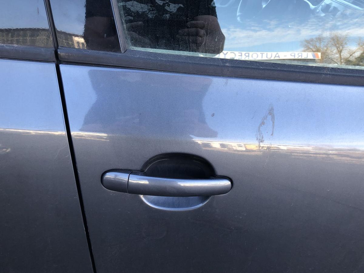 Skoda Fabia 5J T&uuml;r vorn rechts Beifahrert&uuml;r auch Kombi LF8J Antracit Grey