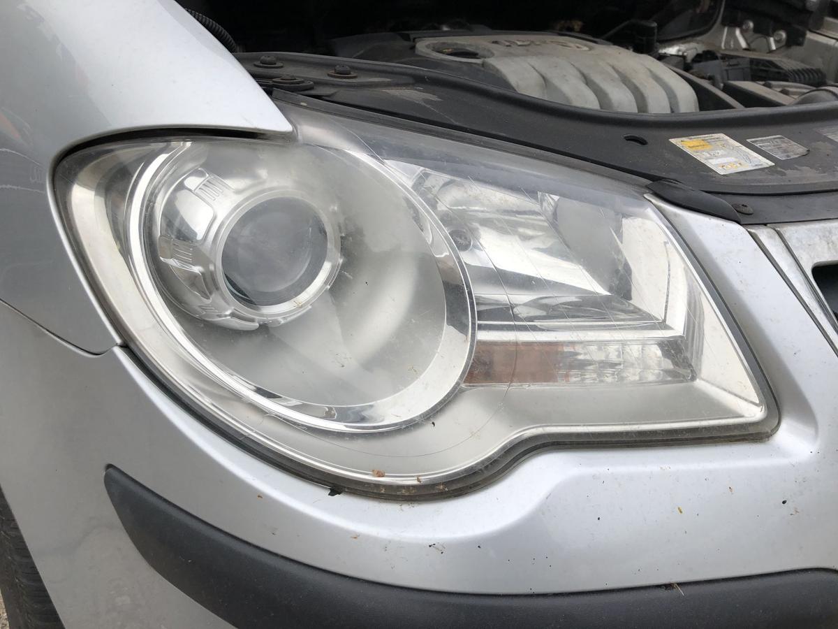VW Touran 1T GP Scheinwerfer rechts Depo Tr&uuml;b Frontscheinwerfer Halogen ab06