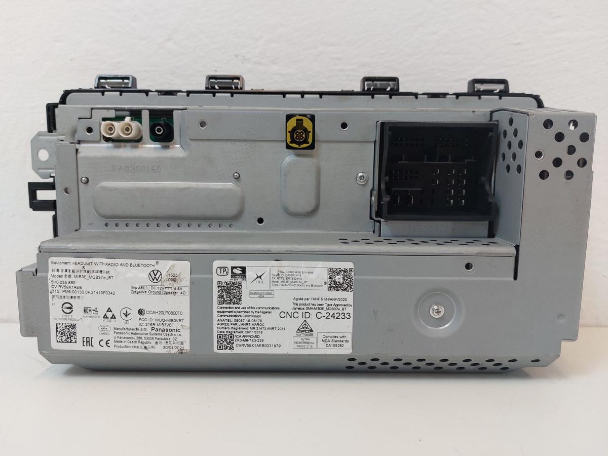 VW Golf 8 VIII CD Variant Radio Display Multimedia Touchscreen OEM