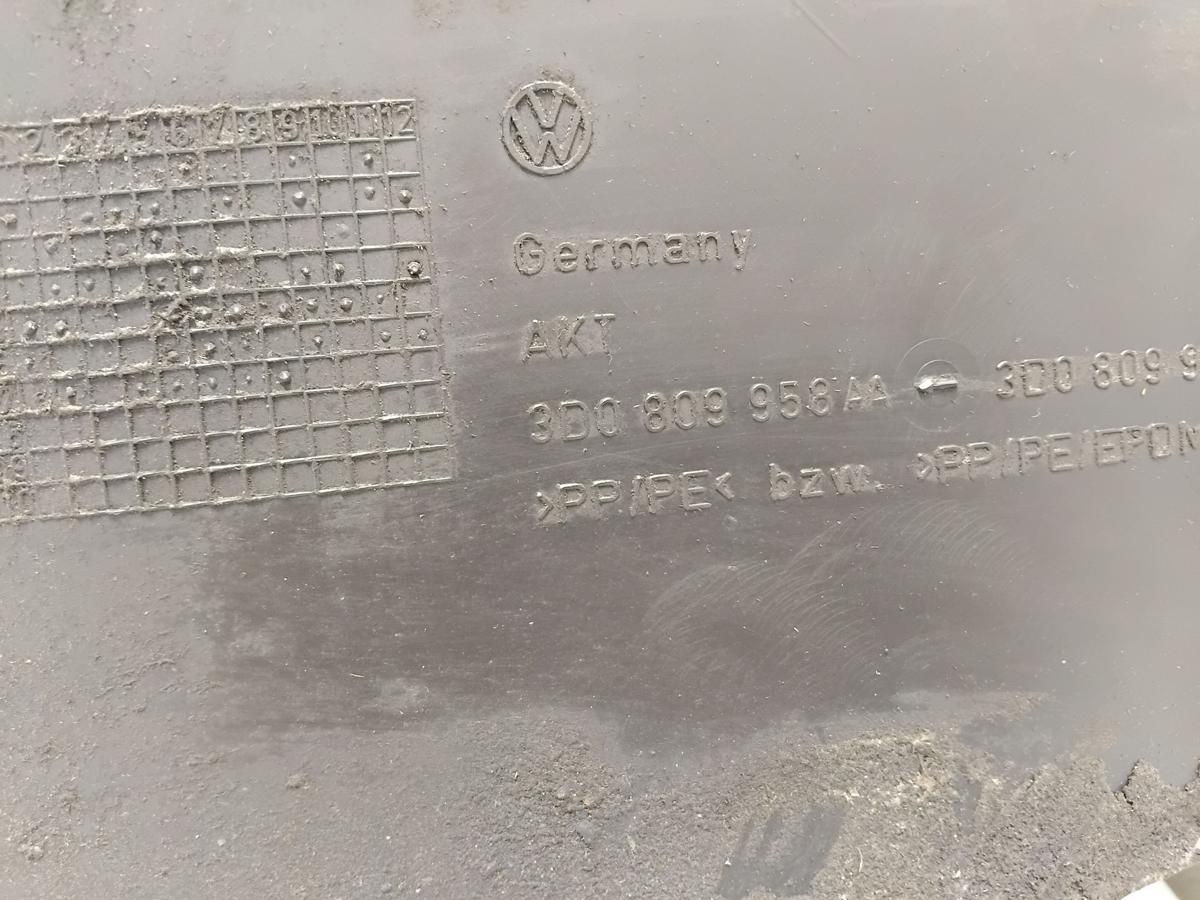 VW Phaeton GP1 original Radhausschale vorn rechts 3D0809958AA BJ2007