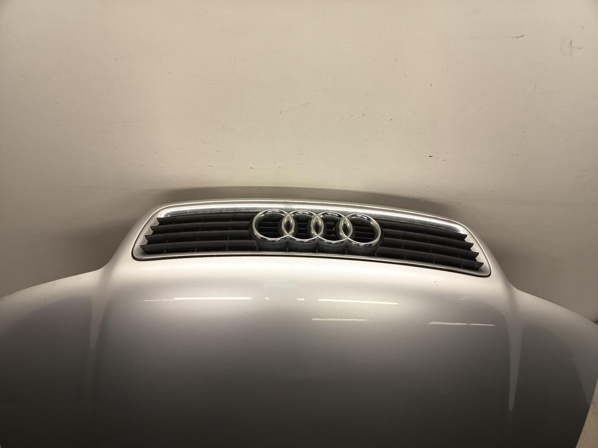 Audi A4 B5 Limo orig Motorhaube Deckel vorn LY7W Lichtsilber Metallic Bj 2000
