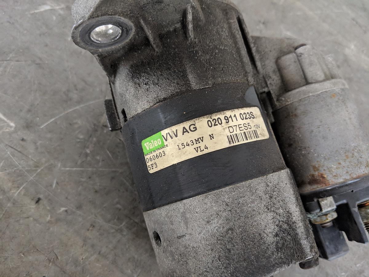 VW Golf 4 1J Anlasser Starter Valeo 020911023S 1,4 55kw BCA