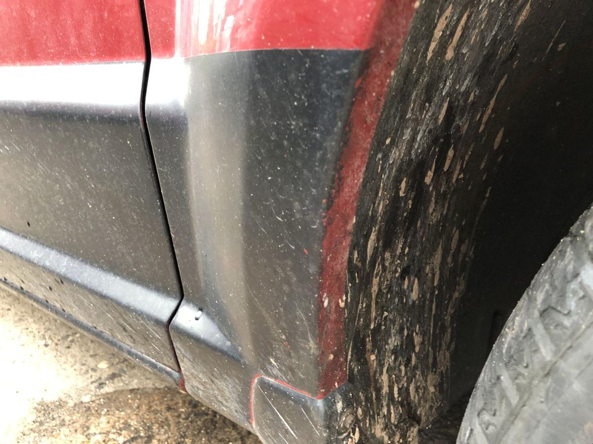 Dodge Caliber PK Kotfl&uuml;gel rechts Mopar Fahrerseite Seitenwand weinrot