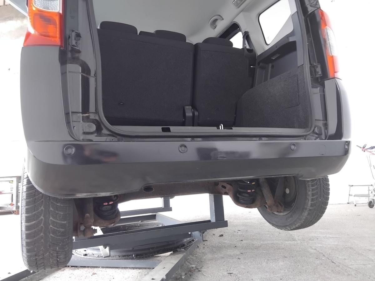 Fiat Fiorino 3 Qubo 225 orig Stossf&auml;nger Sto&szlig;stange hinten PDC BJ2010 632 Nero